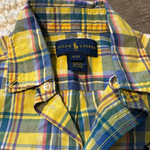 Ralph Lauren 3T button down - Picture 3 of 3